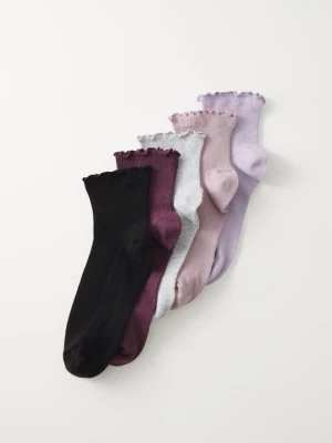 Skarpety Even&Odd By Zalando fioletowy