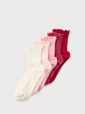 Skarpety Friboo By Zalando jasnoróżowy