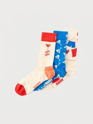 Skarpety Happy Socks biały