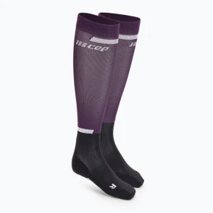 Skarpety kompresyjne damskie CEP Tall 4.0 violet/black