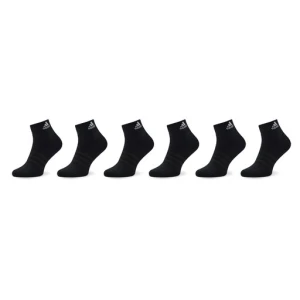Skarpety krótkie adidas Cushioned Sportswear Ankle Socks 6 Pairs IC1291 Czarny