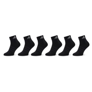 Skarpety krótkie adidas Thin and Light Sportswear Ankle Socks 6 Pairs IC1293 Czarny