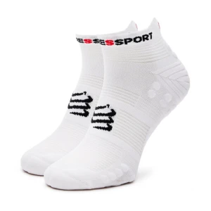 Skarpety krótkie Compressport Pro Racing Socks V4.0 Run Low XU00047B Biały