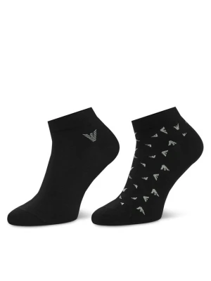 Skarpety krótkie EA7 Emporio Armani EM000538 AF25376 MC624 Czarny
