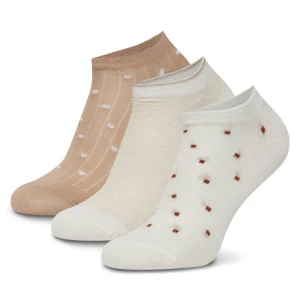 Skarpety krótkie Nine West KR_NW_FRESITA_Z_SS25 (3 PACK) Beżowy
