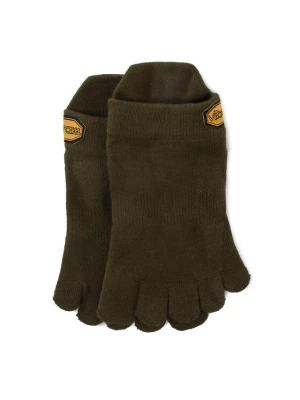 Skarpety krótkie Vibram Fivefingers Athletic No Show S18N01 Zielony
