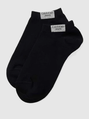 Skarpety krótkie z dodatkiem bawełny ekologicznej Calvin Klein Jeans