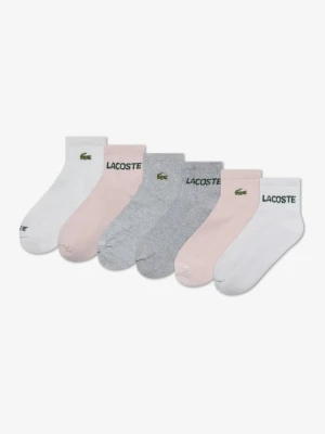 Skarpety Lacoste jasnoróżowy