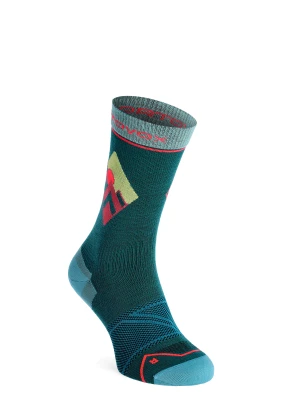 Skarpety merino damskie Ortovox Alpine Light Comp Mid Socks - pacific green