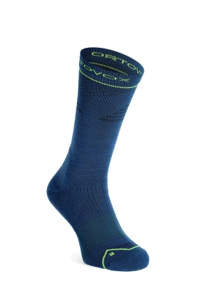 Skarpety merino Ortovox Alpine Pro Comp Mid Socks - petrol blue