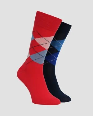 Skarpety Męskie 2 Pary W Pudełku Burlington Basic Gift Box