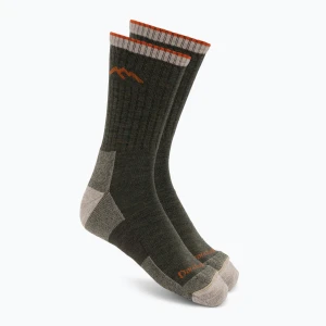 Skarpety męskie Darn Tough Hiker Micro Crew olive Zielony