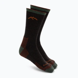 Skarpety męskie Darn Tough Hiker Micro Crew walnut Brązowy