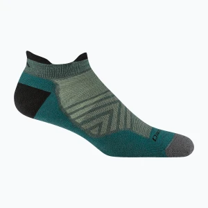 Skarpety męskie Darn Tough Run No Show Cushion teal Zielony