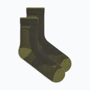 Skarpety męskie Icebreaker Merino Hike+ Ultralight Quarter dark loden / sphagnum Brązowy