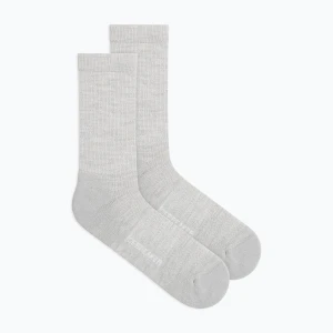 Skarpety męskie Icebreaker Merino Lifestyle Light Crew blizzard heather Szary