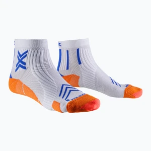 Skarpety męskie X-Socks Run Expert Ankle white/orange/twyce blue