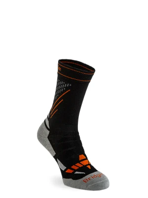 Skarpety narciarskie Bridgedale Ski Nordic Race Merino P - black/stone