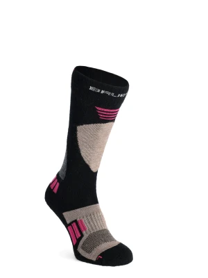 Skarpety narciarskie damskie Brubeck Ski Force - black/pink