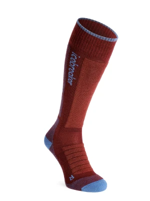 Skarpety narciarskie damskie Icebreaker Merino Ski+ Medium OTC - port/baja/cedar wood