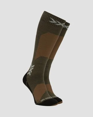 Skarpety Narciarskie X-socks Ski Discover Merino Otc Brązowe