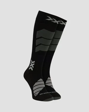 Skarpety Narciarskie X-socks Ski Expert Silk Merino Otc Czarno-szare