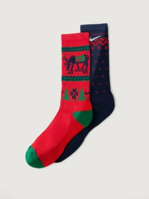 Skarpety Nike czerwony