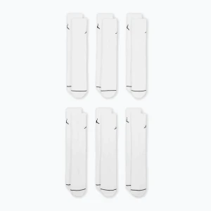 Skarpety Nike Jordan Everyday Cushioned Crew 6 par white/black