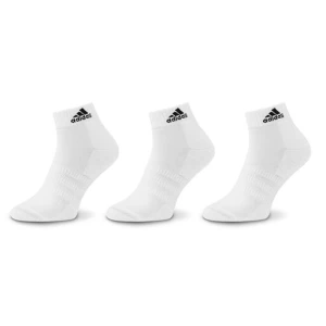 Skarpety Niskie Unisex adidas Cushioned Sportswear Ankle Socks 3 Pairs HT3441 Biały