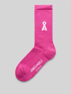 skarpety o kroju regular fit z mieszanki bawełny model 'SAAMUS BOLD' ARMEDANGELS