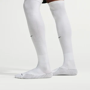 Skarpety piłkarskie do kolan Nike Dri-FIT Strike - Biel