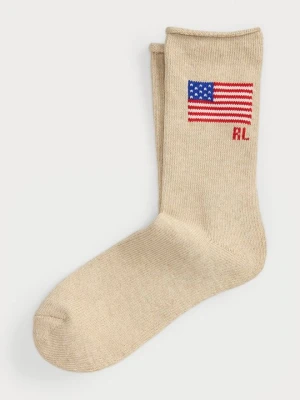 Skarpety Polo Ralph Lauren beżowy