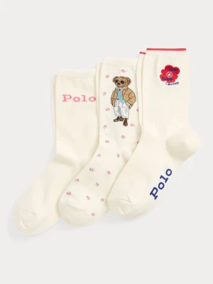 Skarpety Polo Ralph Lauren mleczny