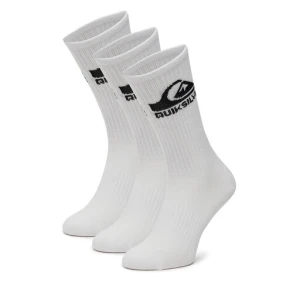 Skarpety Quiksilver AS_QUIKSILVER_101W_SS25 (3-PACK) Biały