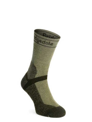 Skarpety rowerowe Bridgedale MTB Winter Weight T2 Merino Sport Boot - green/dark green