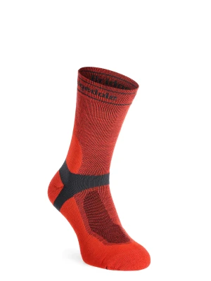 Skarpety rowerowe męskie Bridgedale MTB Mid Season Weight T2 Merino Sport Boot - orange