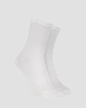 Skarpety Rowerowe Poc Cadence Road Socks Białe