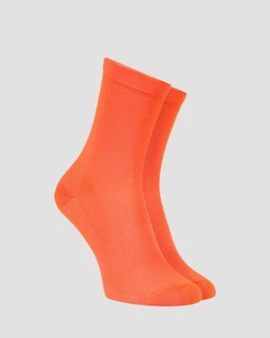 Skarpety Rowerowe Poc Cadence Road Socks Pomarańczowe