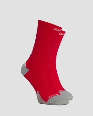 Skarpety Rowerowe X-socks Bike Perform Crew Czerwone