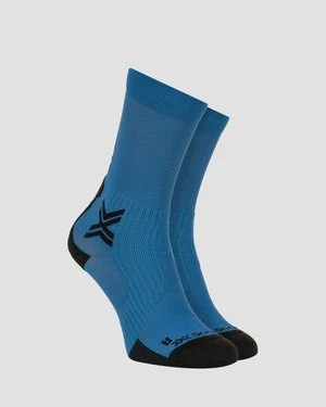 Skarpety rowerowe X-Socks Bike Perform Crew niebieskie
