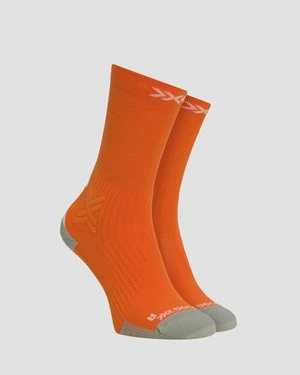 Skarpety Rowerowe X-socks Bike Perform Crew Pomarańczowe