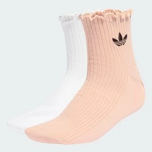 SKARPETY RUFFLE QUARTER Adidas