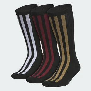 SKARPETY SKATEBOARDING FRONTSIDE, 3 PARY W OPAKOWANIU Adidas czarny