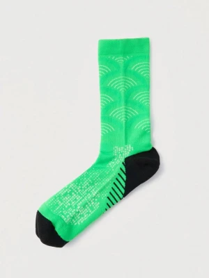 Skarpety sportowe Asics zielony