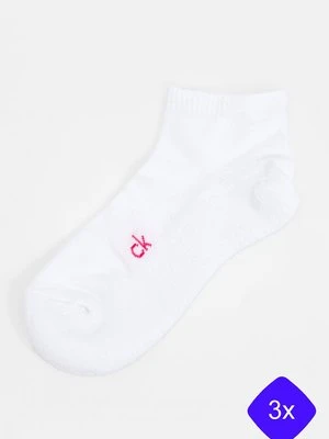 Skarpety sportowe Calvin Klein biały