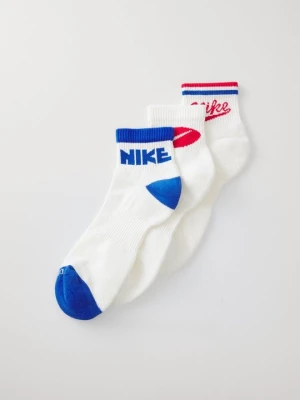 Skarpety sportowe Nike mleczny