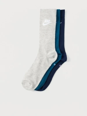 Skarpety sportowe Nike szary melanż