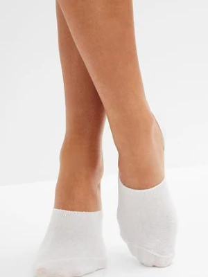 Skarpety stopki (6 par), z bawełny organicznej z silikonowym paskiem bonprix