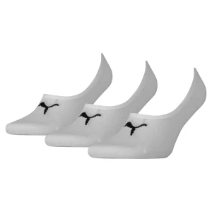 Skarpety stopki PUMA Unisex — trójpak, Odzież, Biały,