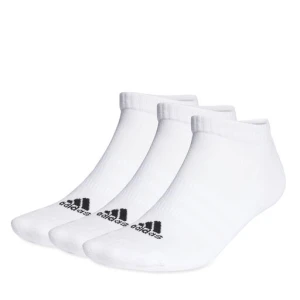 Skarpety stopki unisex adidas Cushioned Low-Cut Socks 3 Pairs HT3434 Biały